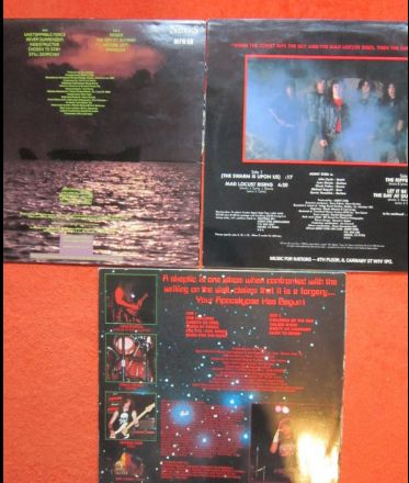 vinil Agent Steel Unstoppable Force,Mad Locust Rising UK & Holland