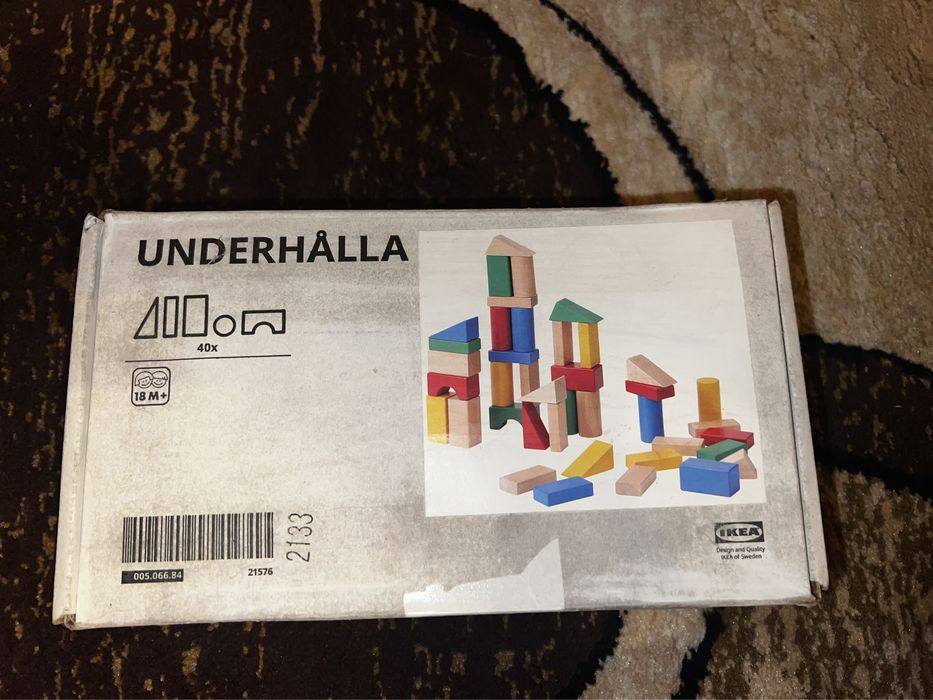 Set de construit ikea 40 piese nou