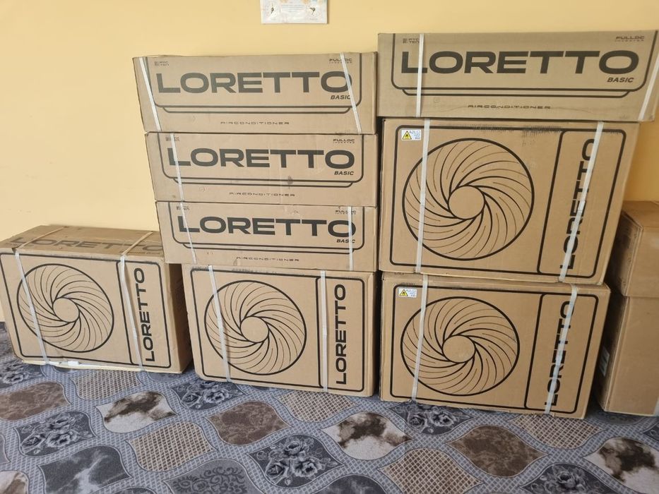 Konditsioner Loretto Bacik Invertir  +tentli 3 yil garantiyali
