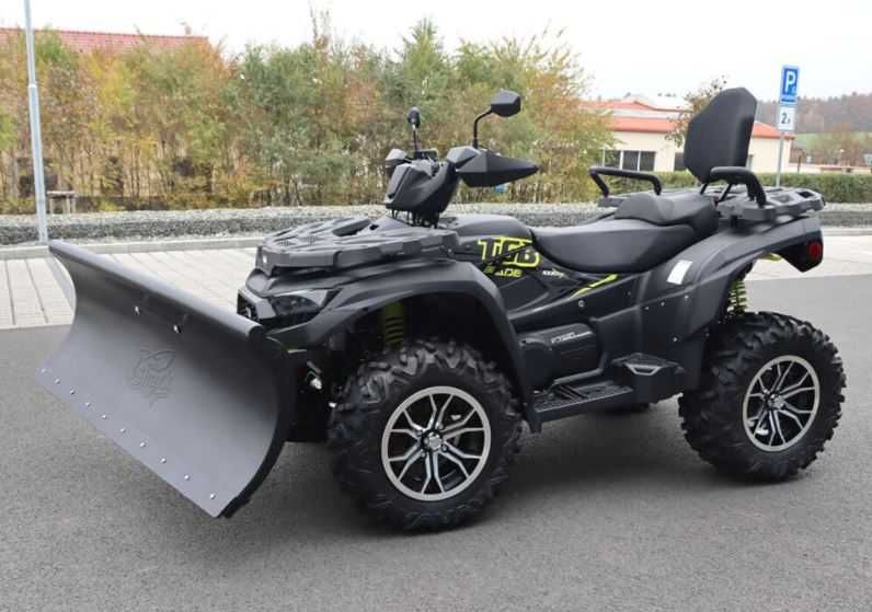 ATV гребло за сняг  132 CM SHARK ( 52") черно без адаптер