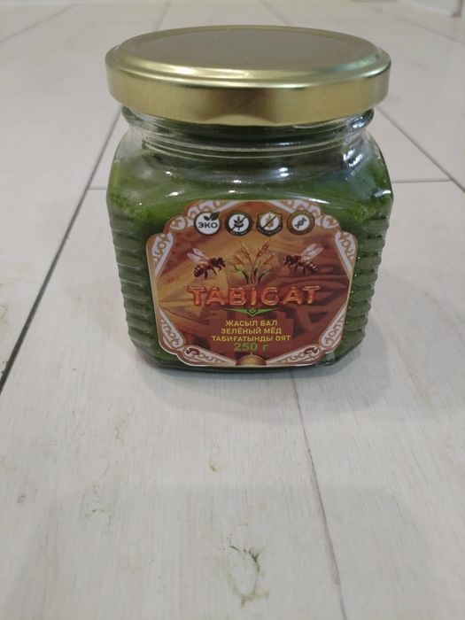 Натульный зеленый мёд