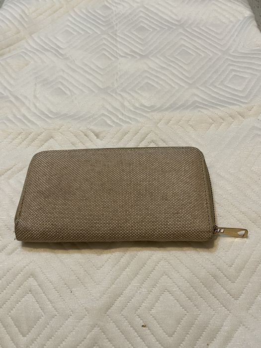 Portofel dama din panza 10x3x19 cm in stare foarte buna
