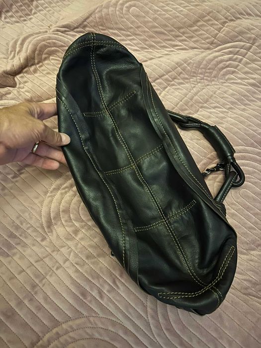 GEANTA de umar FULL PIELE naturala - GEORGE GINA & LUCY - Vintage !