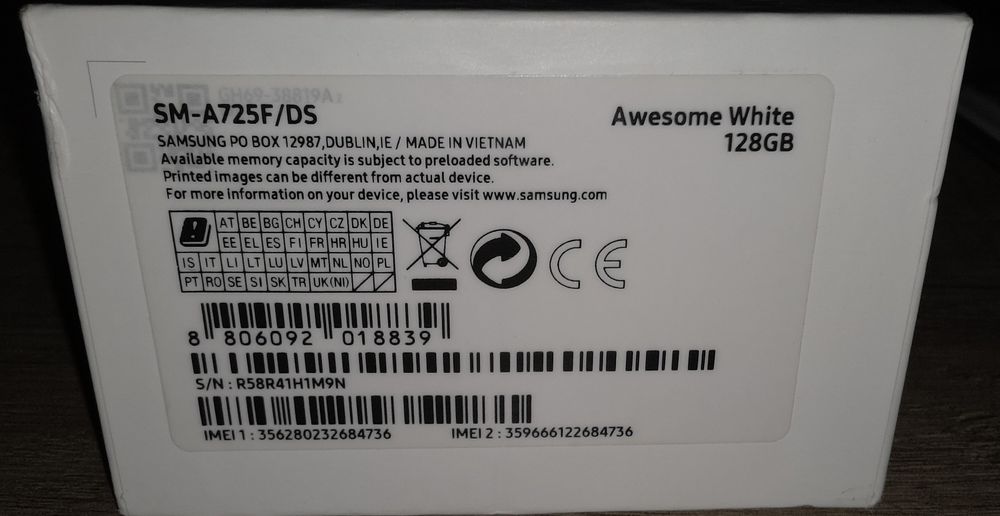 смартфон SAMSUNG A72