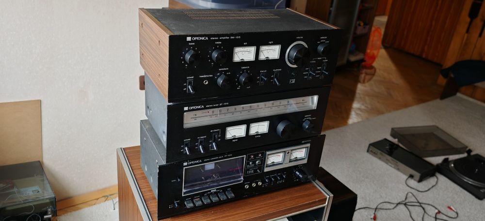 Продавам Optonica сет-усилвател, тунер и дек