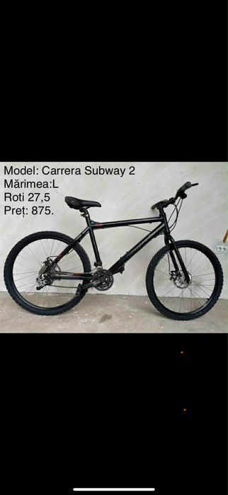 Bicileta Mountain bike Carrera Subway 2