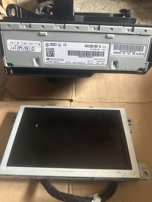 Navigatie originala piese Audi q5 2008 2016