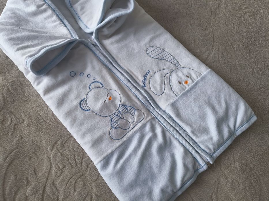 Портбебе одеяло, ватирано, памук