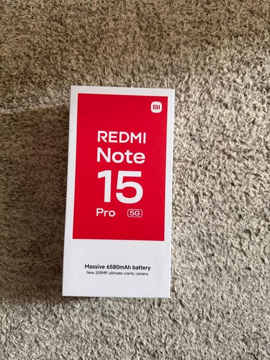 Vând Redmi Note 15 Pro 5G nou ,sigilat