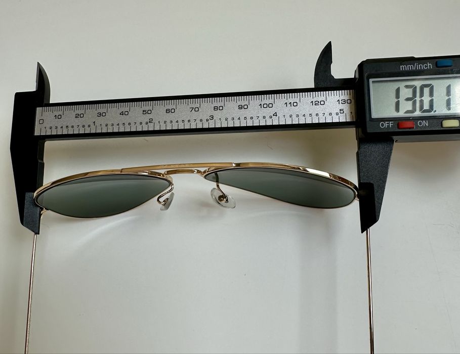 Ray Ban RB3025 Aviator 58мм/Arista Gold/Оригинални G-15 зелени лещи – Като нови