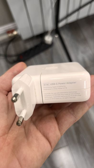 Блок питания apple magsafe 60w для macbook