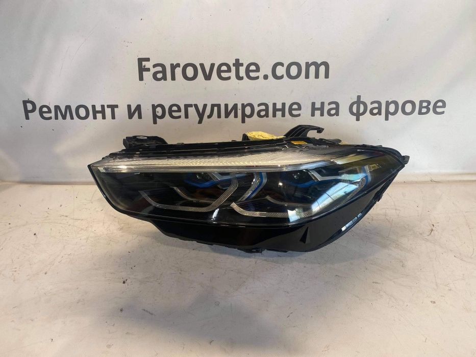 Ляв фар bmw 8 G14 G15 lqv far бмв 8 фар фарове