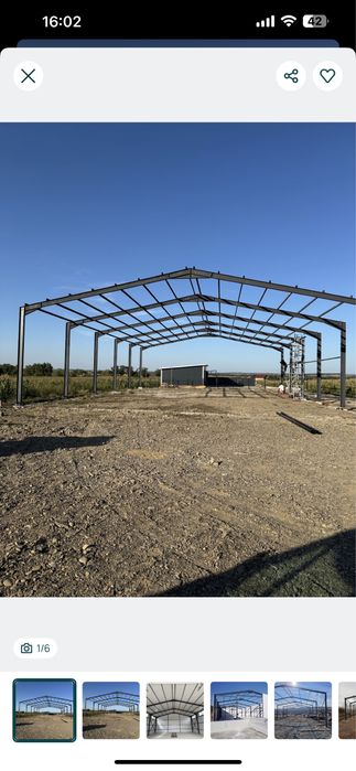 Vand hala 8 m x25 m x4 m