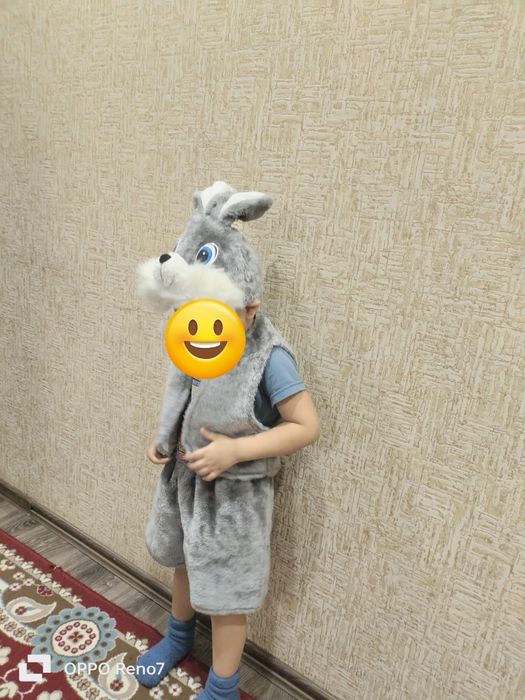 Зайчик кастюм новогодний