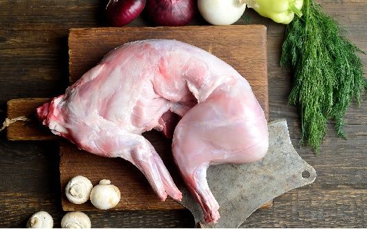 Диетическое мясо кролика.