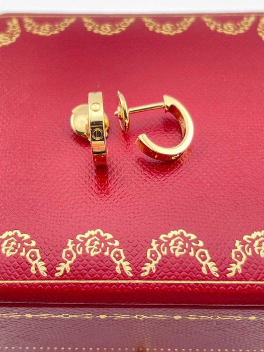 Серьги Cartier Love