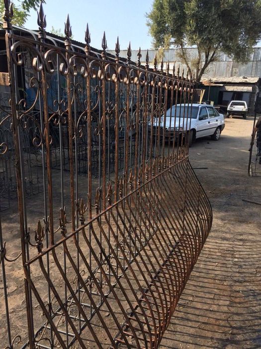 Делаем решетки перила навесы