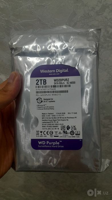 WD Purple 2 TB (HDD)