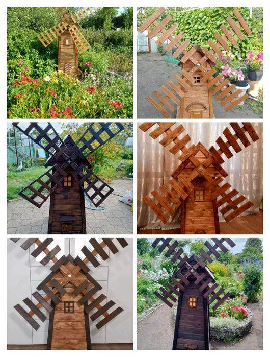 мельница декоративная