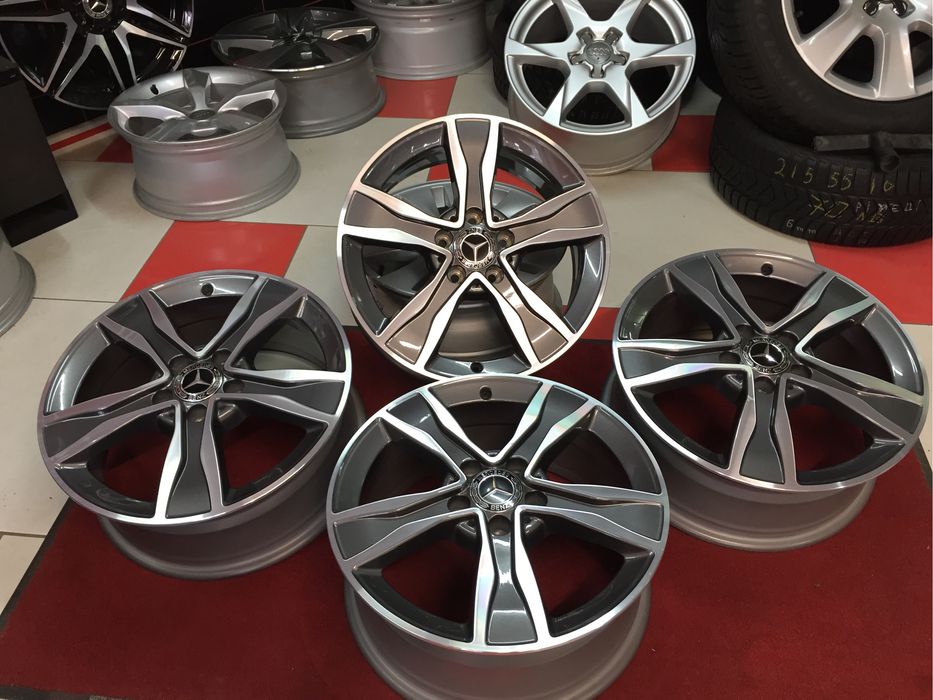 Джанти 17 цола 5x112 Mercedes C class W 204  W205  GLA GLB Original