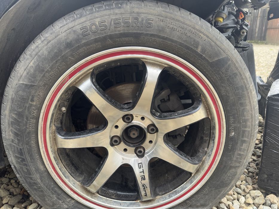 Vand 4 roti/jante aliaj 4*100-205/55/16 Logan/Mcv/Opel/Clio