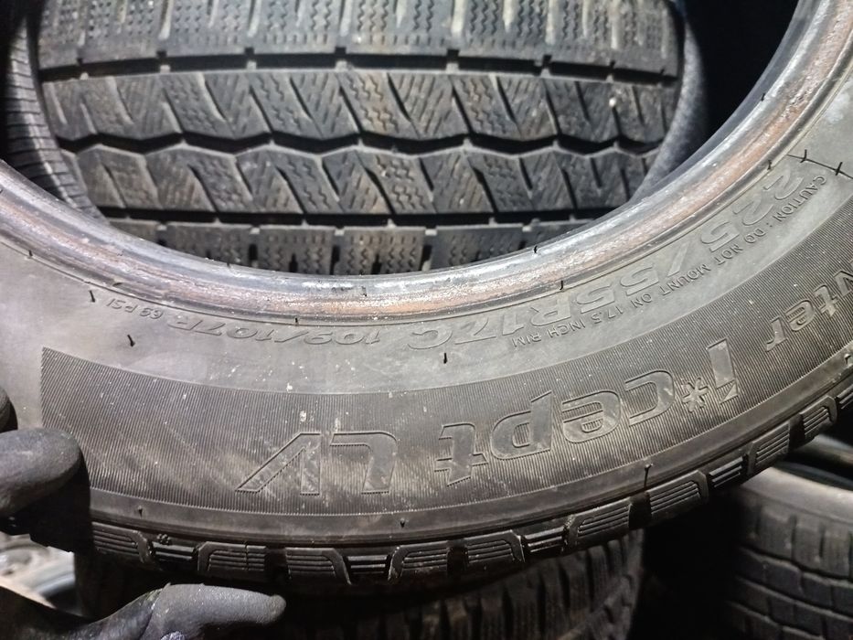 Anvelope MS iarna 225 55 17c hankook 6-7mm 2021 și 2024