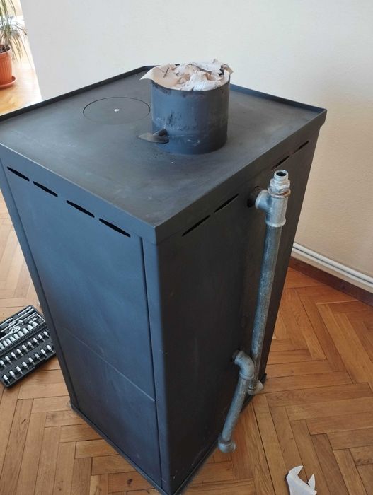 Печка на дърва с водна риза прити S3 W13