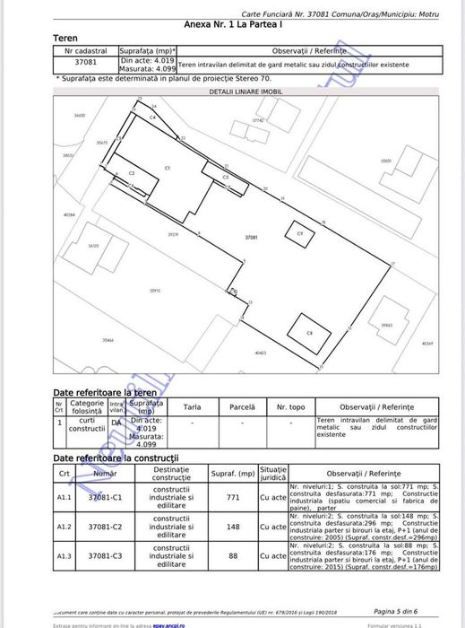 Spațiu comercial de vânzare / închiriere