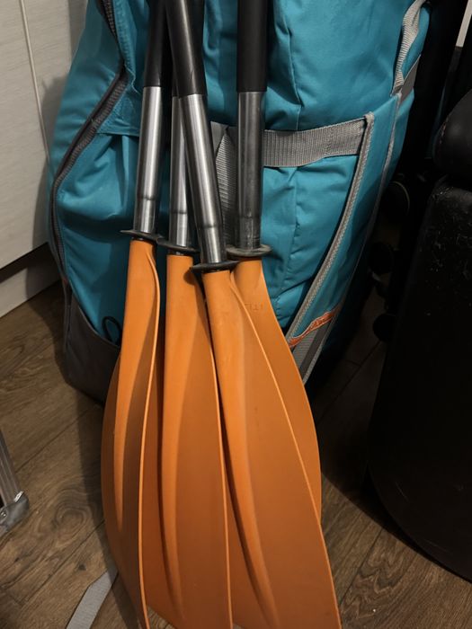 Vand Caiac-canoe gonflabil 2/3 locuri Touring 100 Albastru