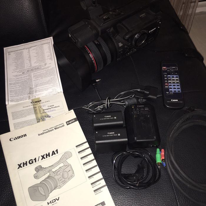 Професионална HD видеокамера Canon HX A1