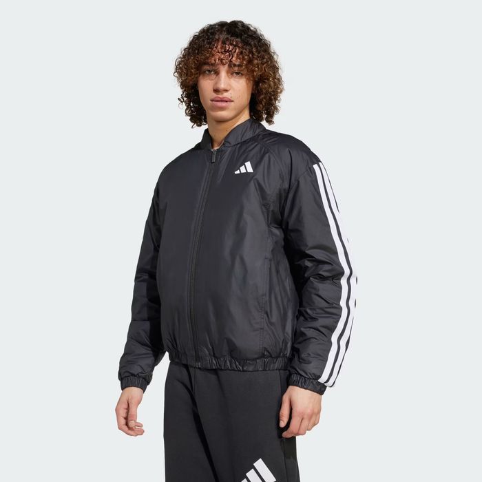 Adidas Essentials 3-Stripes Bomber Jacket ОРИГИНАЛНО мъжко яке - L