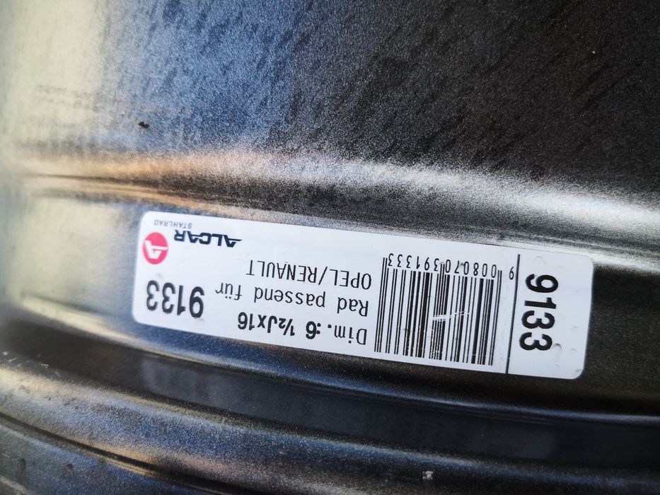 5x130 5х130 Джанти рено мастър Опел мовано ф89 16 цола джанти