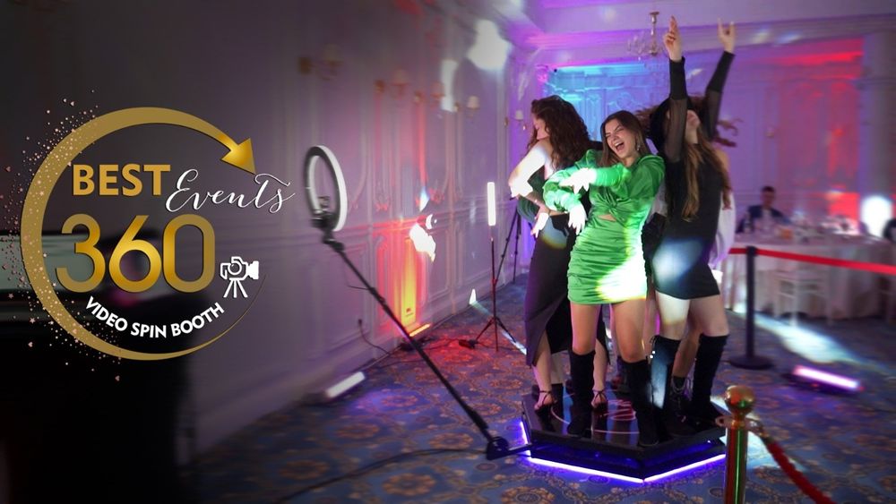 Ofertă Oglindă foto/Cabina foto/Fum greu/Cocktail bar/Platforma 360