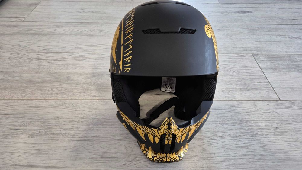 Cască Ruroc RG1-DX FENRIR 2024 YL/S + Sistem audio ShockPods