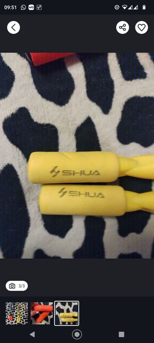 Скакалки 2 штуки