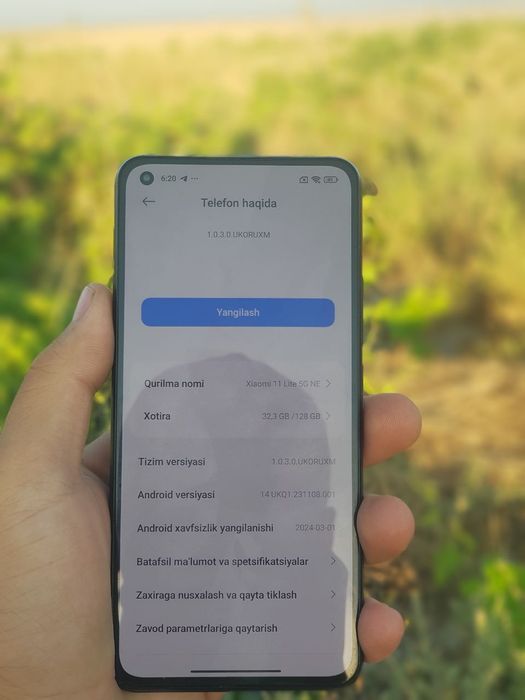 Mi 11lite 5G ne sroshni sotiladi hamma joyi radnoy aybi shlift 100ming