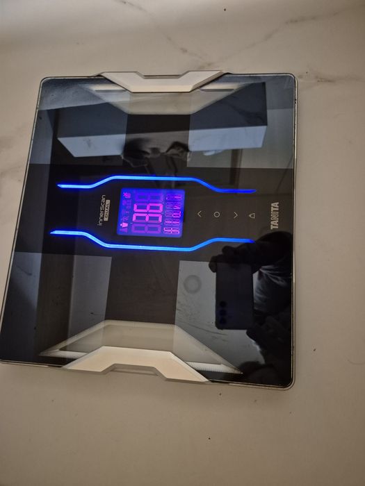 Cântar profesional personal inteligent cu analiză corporală și transfer de date pe telefon negru RD-953
