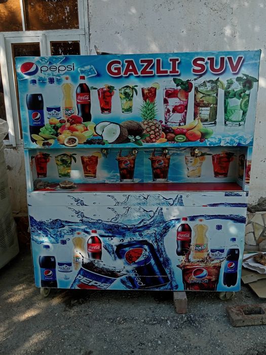 Musqaymoq aparat va 3xil ranglik gazli suv aparati sotiladi