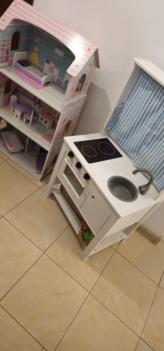 Bucătărie din Lemn pentru Copii - Ideală pentru Micii Bucătari!