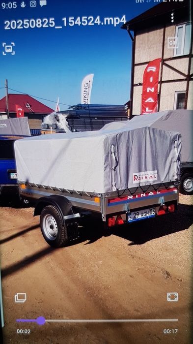 Прицепы к легковым авто  усиленные