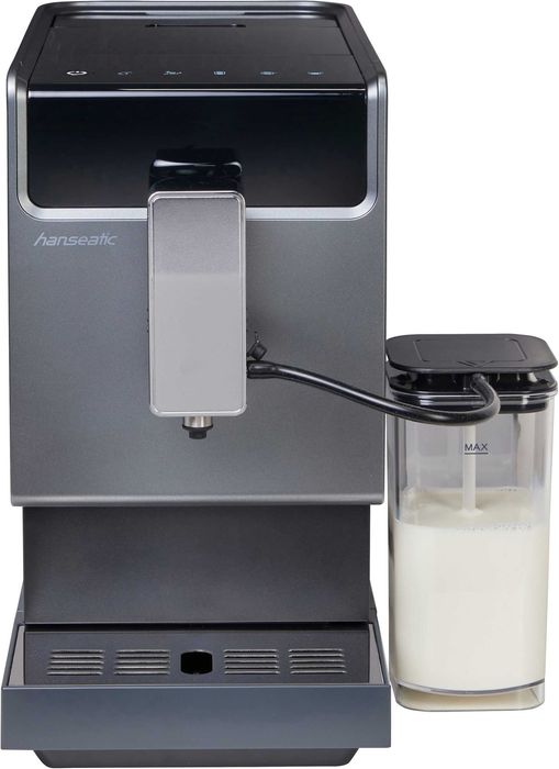 Кoмпактен кафеавтомат,кафемашина Hanseatic със система за капучино