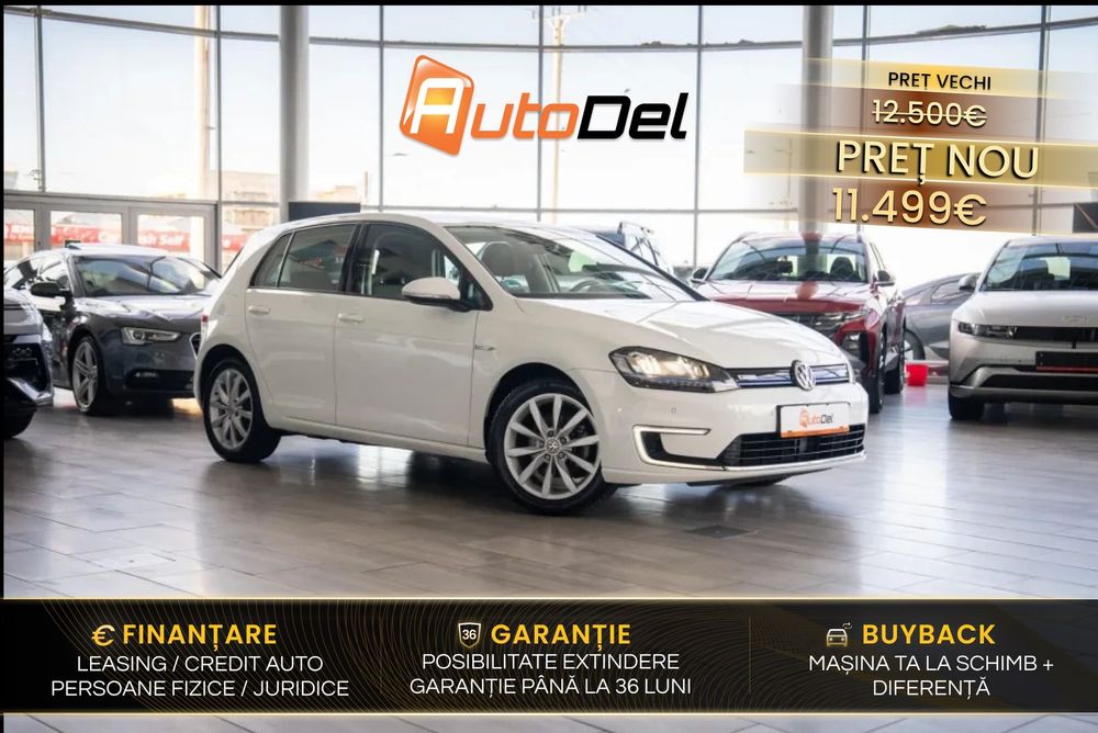 Volkswagen Golf e-Golf Automatic / LED / PDC / Bluetooth / AutoBeam /Geamuri electrice