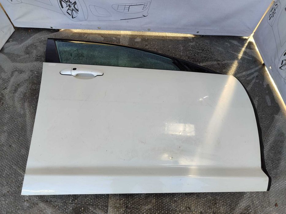 Ușă Față Dreapta Jaguar XF X250 Sedan Alb Polaris White - JBC2135 C2Z2060 / 8X23F20124AB 2013 / [2007-2015] / (12D)