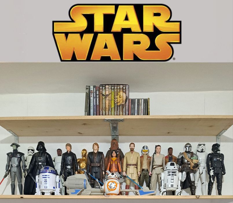 19 Figurine Star Wars 30 cm + Nava Spatiala Cadou Robot Funko Neca