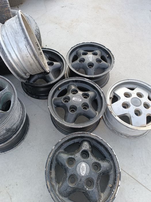 Jante și cauciucuri Toyota și Land Rover