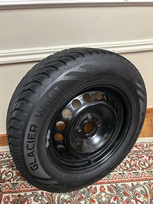 Продаются зимние шины с дисками для chevrolet cobalt