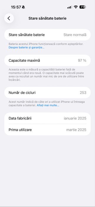 Iphone 16 pro max impecabil
