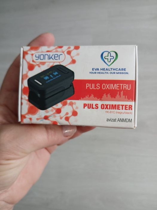 Pulsoximetru Yonker YK-81C NOU – măsurare SpO₂ și puls