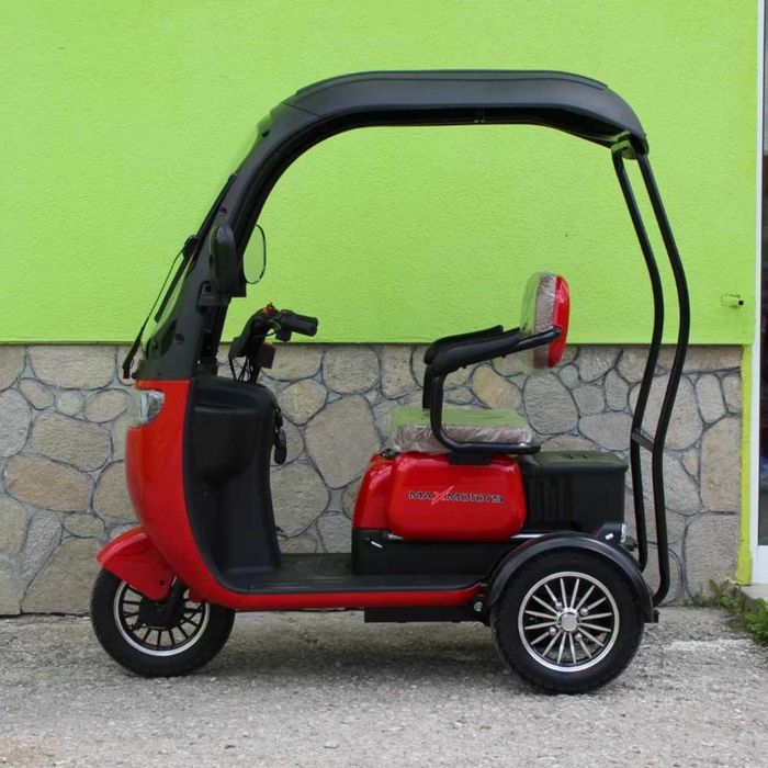 Електрическа Триместна Триколка MaxMotors Apple X3 1800W/48V/20Ah