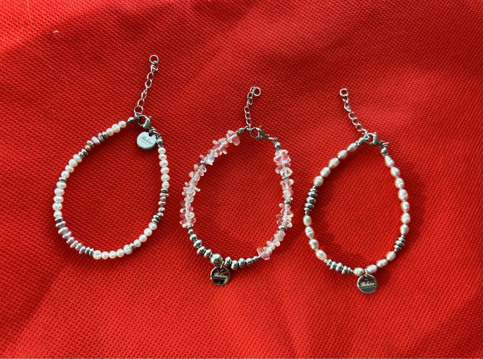 Дамски гривни с перли